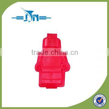 Large Figure Robot Silicone Mold, Robot Baking Molds, Minifigure Cube Tray Candy Mold, Building Block Ice Tray Candy photo-2