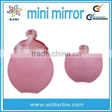 plastic mini mirror wih PU