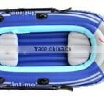 inflatable 3-4 people boat with paddle