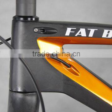 New Arrival 26er Fat Frame BB100mm Rear 190mm Carbon Complete Fat Bike photo-5