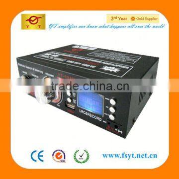 Audio car amplifier enclosure YT-688D with usb/tf