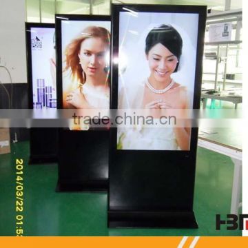 floor standing lcd wifi digital advertising display