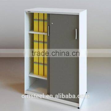 Height 1357mm Knock Down Filing Cabinet With Sliding Door