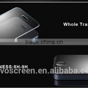 9H Hardness High Clear Screen Protector for IPhone 4/4s 118 Degree Water Contact Angle photo-5