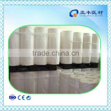 Open and plain gauze roll jumbo