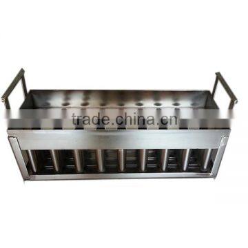 Industrial Stainless Steel Popsicle Mold Ice pops Maker Basket Mould