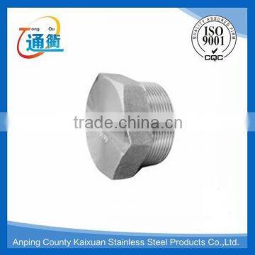 casting male stainless steel 304 3/4 npt plug