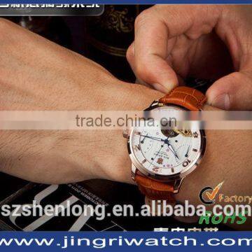 Custom Wholesale Fashion Clear Luxury 316l Stainless Steel Transparent Automatic Watch photo-4