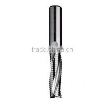 Solid Carbide Spiral Router Bits Up Cut With Chip-breaker