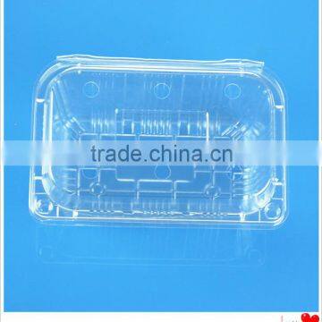 Ventilated holes PET plastic fruit container