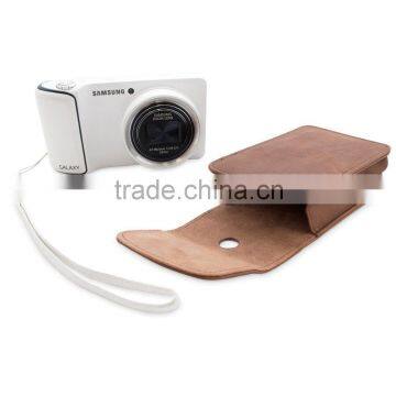 Top Grade New Travel Protective Brown PU Leather Camera Case photo-2