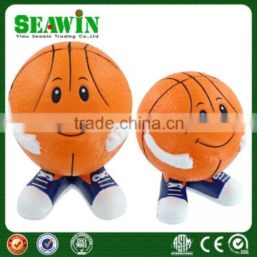 gift PU basketball man stress toy basketball