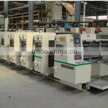 ZYKM flexo printer and die cutter