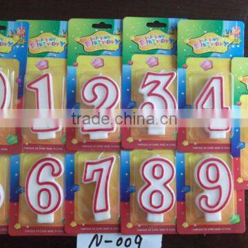 Party Number Candles