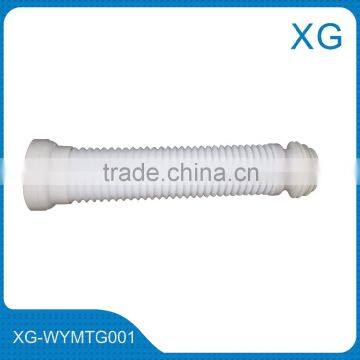 PVC flexible WC pan waste sewer pipe/Flexible shifting tube/Toilet Connection Pipe/Bathroom extension toilet drainage pipe