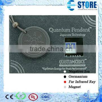 Quantum Scalar Energy Pendant Sunflower Pattern + Nano Negative Ion Card                        
                                                Quality Choice