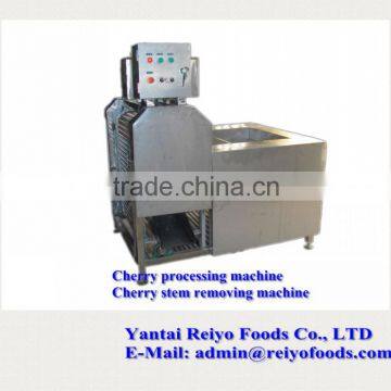 fruit processing machine / cherry stem removing machine