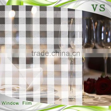 Suzhou Vis Film Grid Series VS406 vertical stripe home / office / wall ashensive film