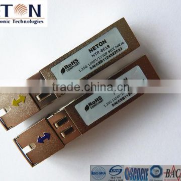 1.25g sfp bidi sc connector transceiver 1490nm/1550nm 80km 1000base-lx sfp module