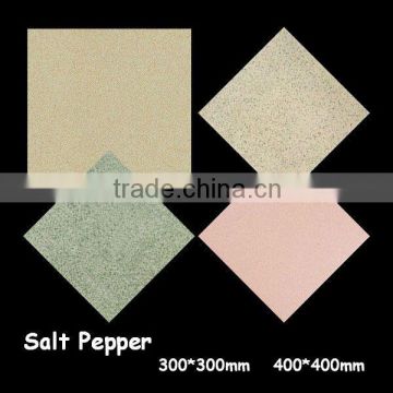 glossy/matt ceramic salt pepper floor tile 30x30 40x40