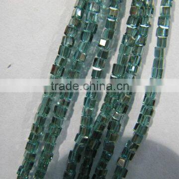 4mm Sales of color Square handmade bead CB078