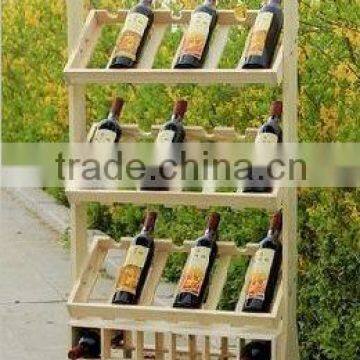 Good quality wooden wine rack