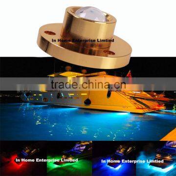 15W IP68 Led Boat Lights Blue Green Underwater Lights for Fishing Boat photo-2