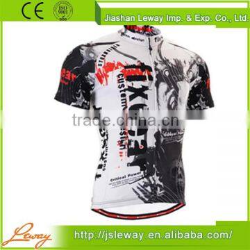 China factory custom short sleeve cycling jersey and wear