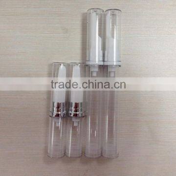 Plastic airless lotion pump bottles