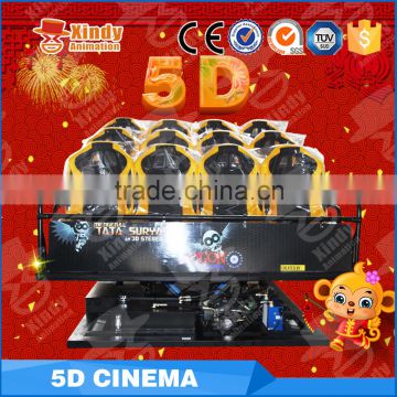 Thrilling Action cinema Ride Best Seller Children Game 5D Simulation