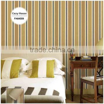 affordable printing vinyl wallpaper, funky pinstripe wall decal for powder room , charming wall mural wholesale