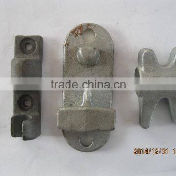 Casting small metal parts for equipment, building