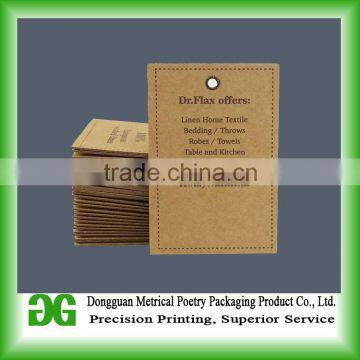 delicate plastic hang tag with clip/high quality garment seal tags