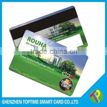 inkjet printable pvc card case for membership card