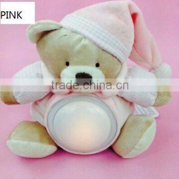 LIGHTING SLEEPY BEAR FOR KIDS, BABY SLEEP LIGHT TOY , PLUSH BEAR LIGHT FOR BABY SLEEP photo-4