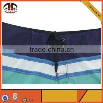 Hot Mens Beach Trunks With Elastic Waist photo-3