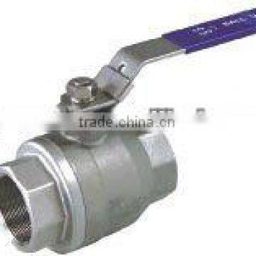 2000 WOG 2 pieces ball valve