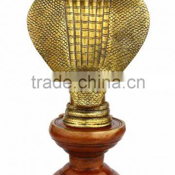 Shiva Lingam With Snake 13" photo-3