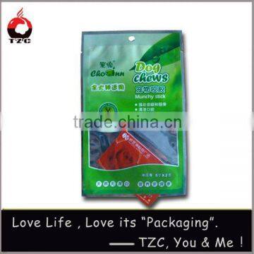 Munchy stick 3 side heat seal bag