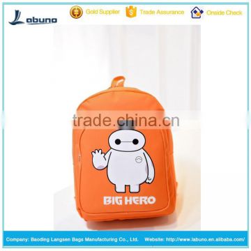 Hot style nylon backpack Baymax pattern nylon backpack