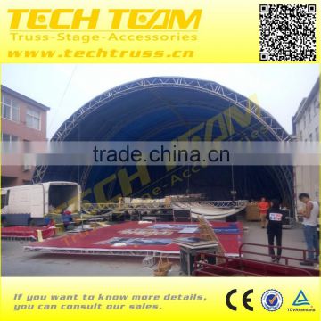 Truss Roof System For Outdoor Sun Shade