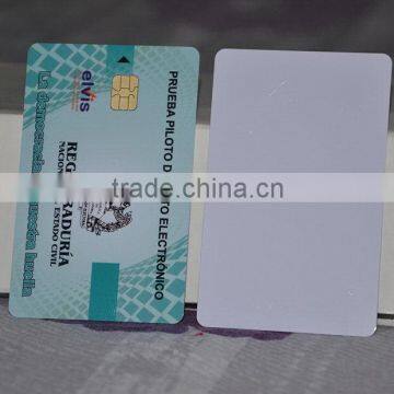 Discount latest ic chip pvc hotel key card