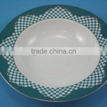 YF13116 ceramic home decorative plate