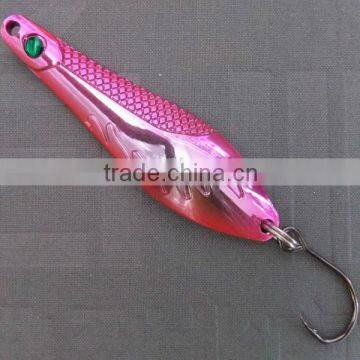 24G Pink New Style Zinc Spoon&Spinner