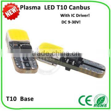 2015 in guangzhou hot 194 168 w5w T10 COB CANBUS 12 CHIPS*2 car LED lights car accessories