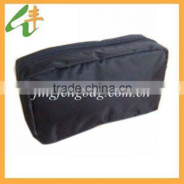 Printed black color men skull clutch bag