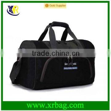 china factory promotional black cheap nylon travel bags