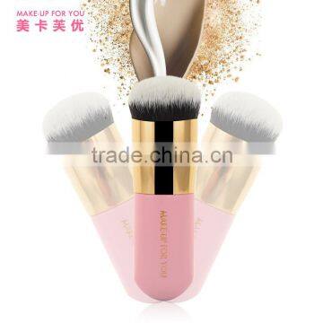 Newest design private label custom logo portable short foundation brush makeup brushes                        
                                                Quality Choice