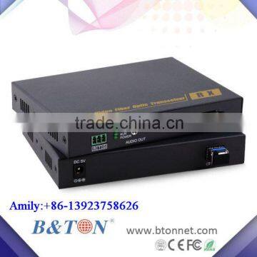 3D DVI-D KVM Fiber Optic Extender/DVI Optical transceiver Over Fiber