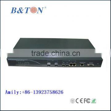 Optical Access Terminal Equipment 1U 3 Layer Route 2 Pon Ports EPON ONT OLT FTTX GEPON OLT and 2 GE Combo port